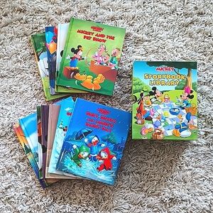 NWT DISNEY Mickey & Friends Storybook Library - 12 Story Set